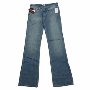 7 FOR ALL MANKIND NWT Medium Wash Flynt Bootcut Jeans 31